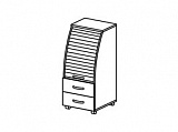 Тумба-трибуна ролетная