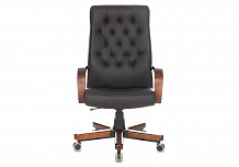 Фото Кресло руководителя T-9928WALNUT/ECO топ-ган, экокожа